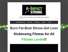 Tablet Screenshot of impactstrongspringtx.com